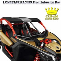 Maverick X3 Black Front Intrusion Bar-Lonestar Racing