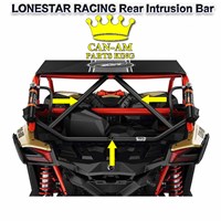 Maverick X3 Rear Black Lonestar Racing Intrusion Bar